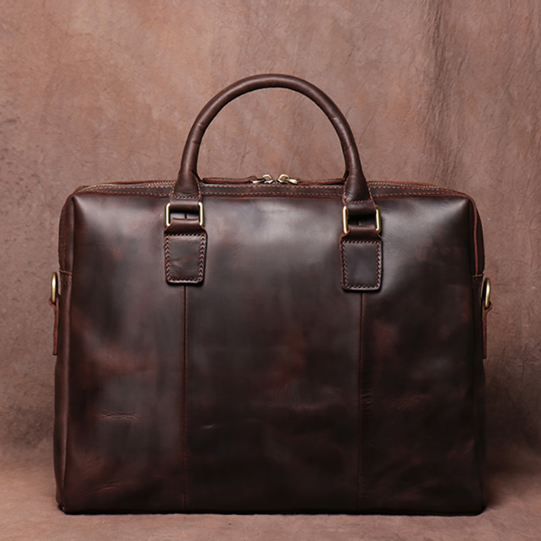 Vintage Leather Laptop Bag