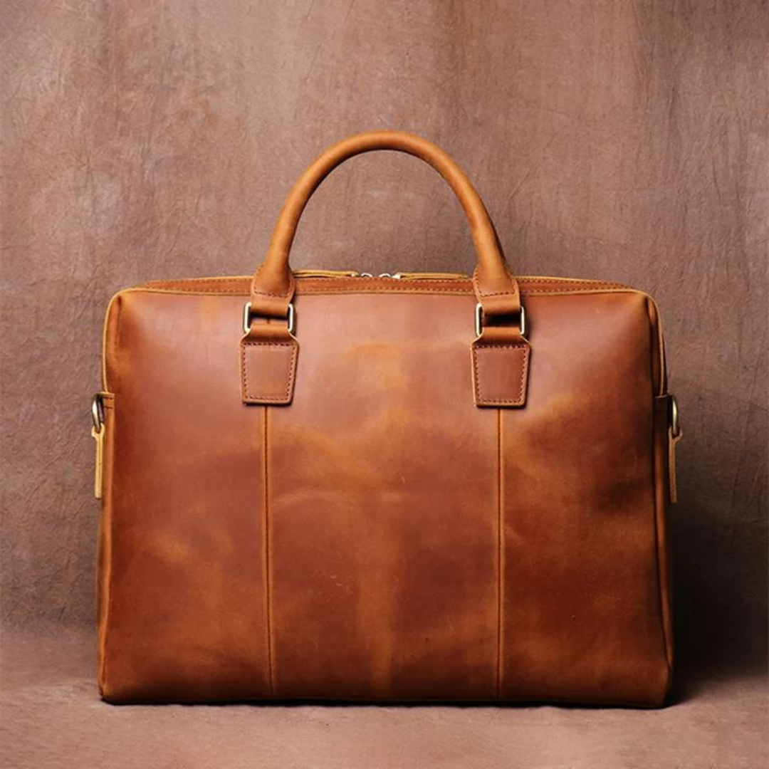 Vintage Leather Laptop Bag