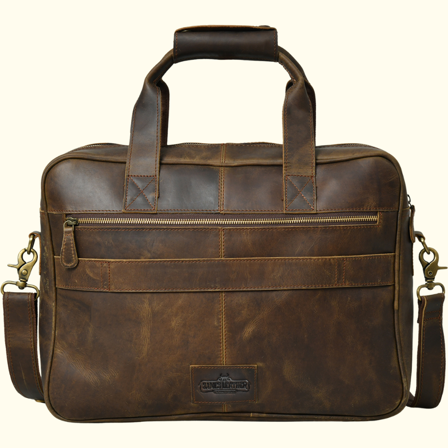 Cleveland Leather Business Laptop Bag