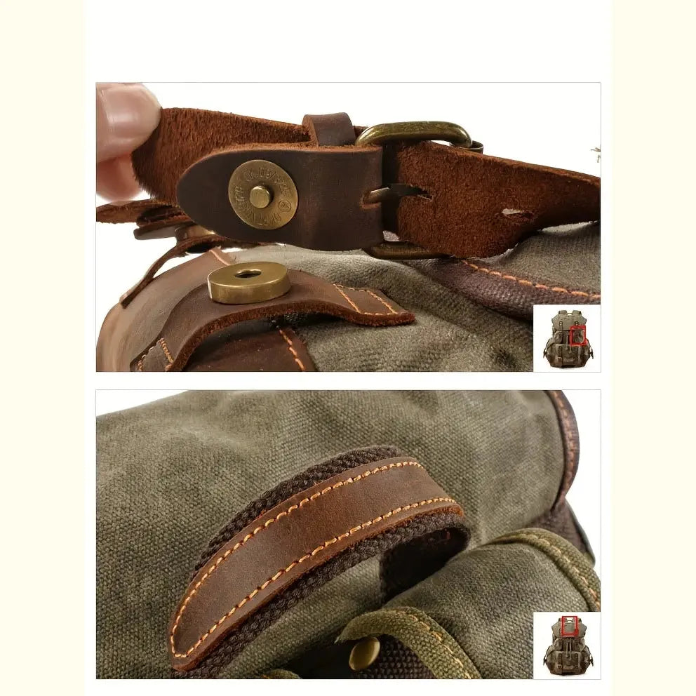 Portland Vintage Canvas Travel Backpack