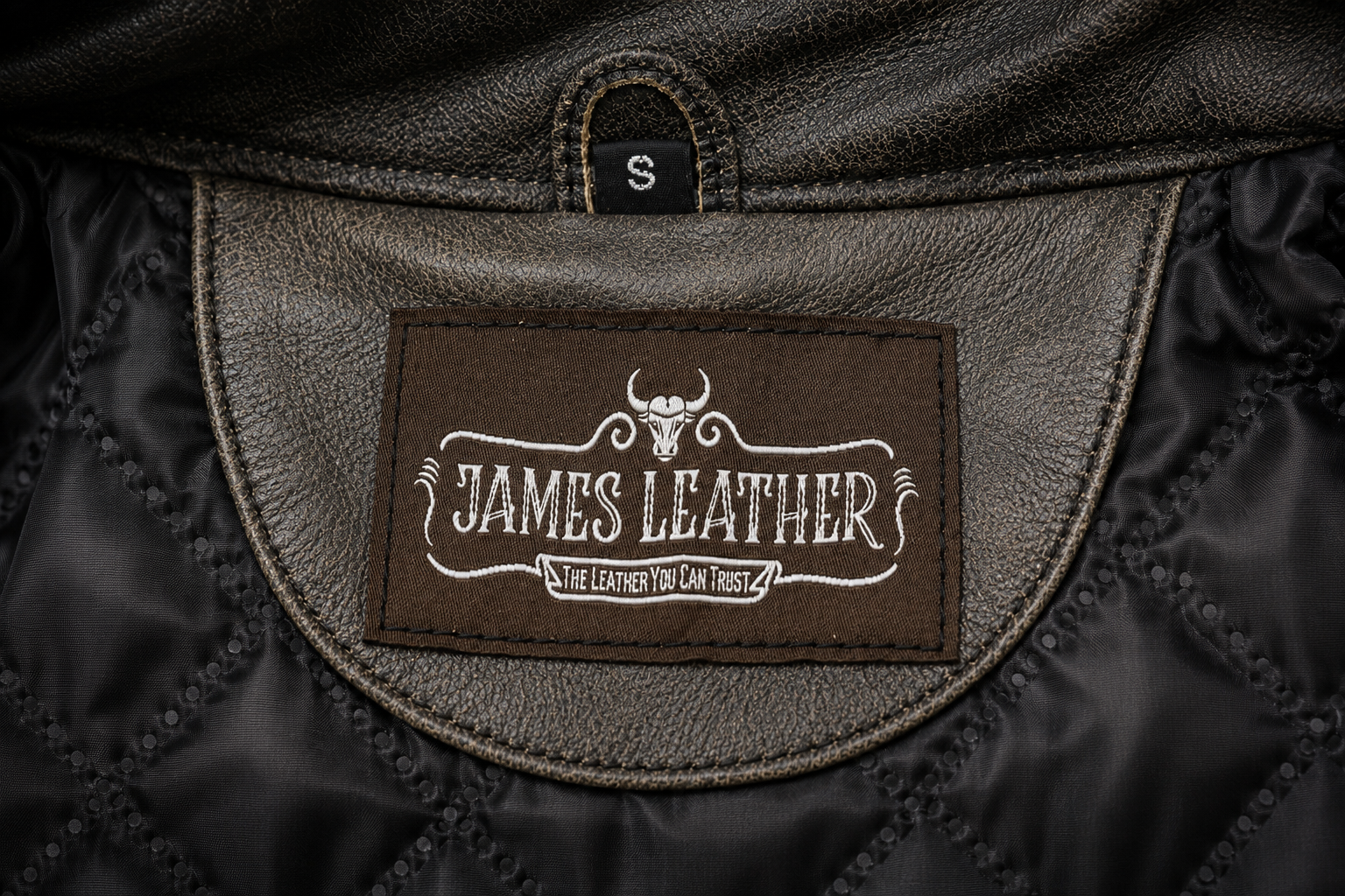 Vintage Buffalo Leather Jacket