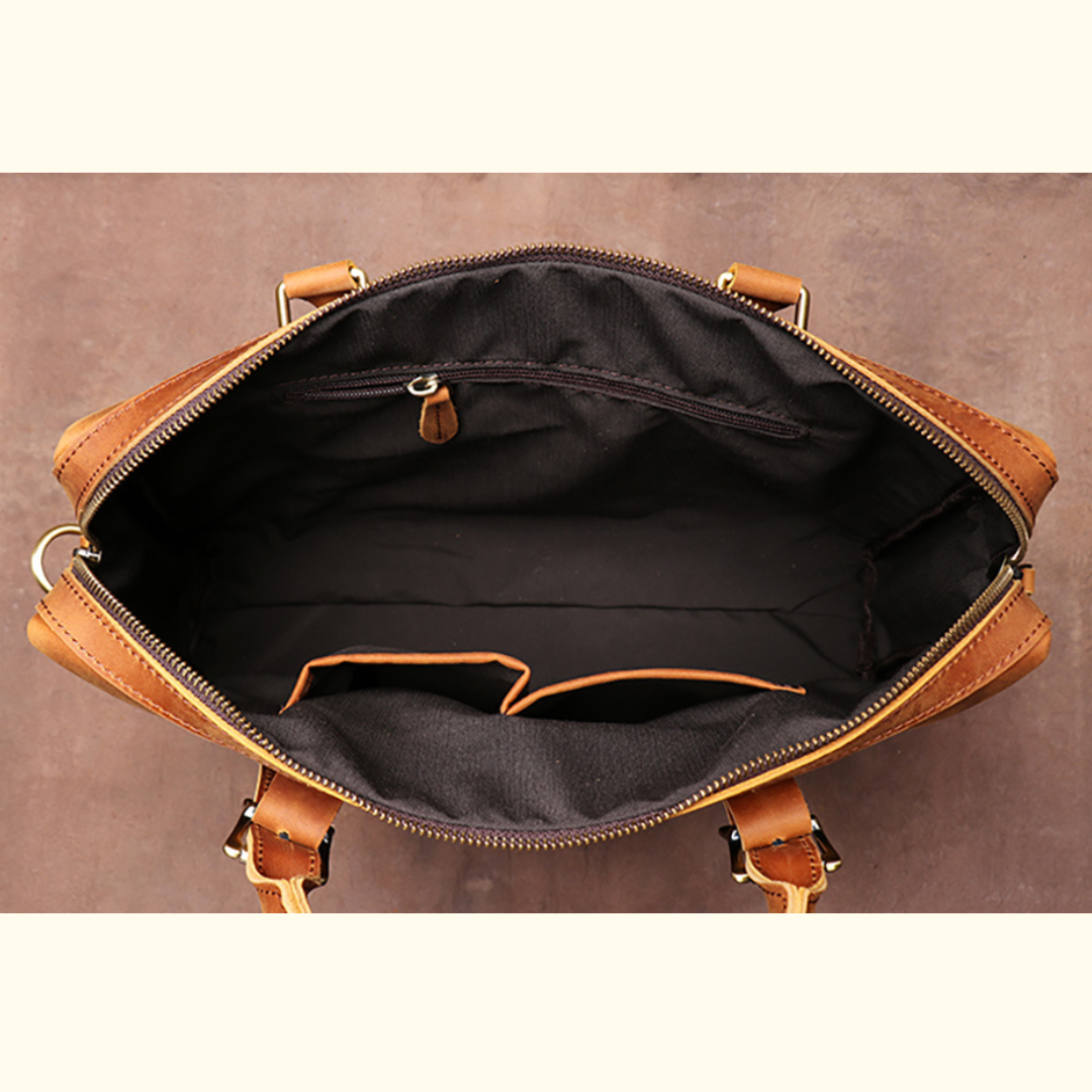 Vintage Leather Laptop Bag