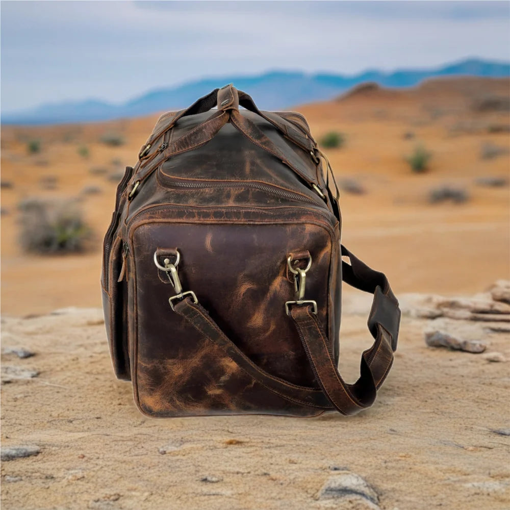 Artisan Buffalo Leather Duffel