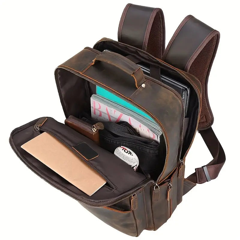 Trailblazer Crazy Horse Leather Backpack