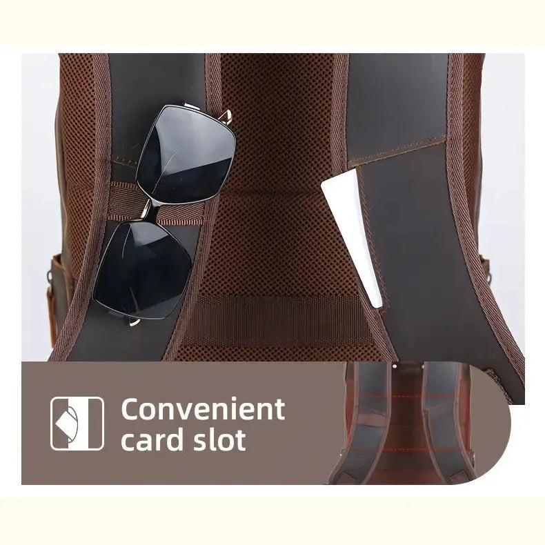Trailblazer Crazy Horse Leather Backpack