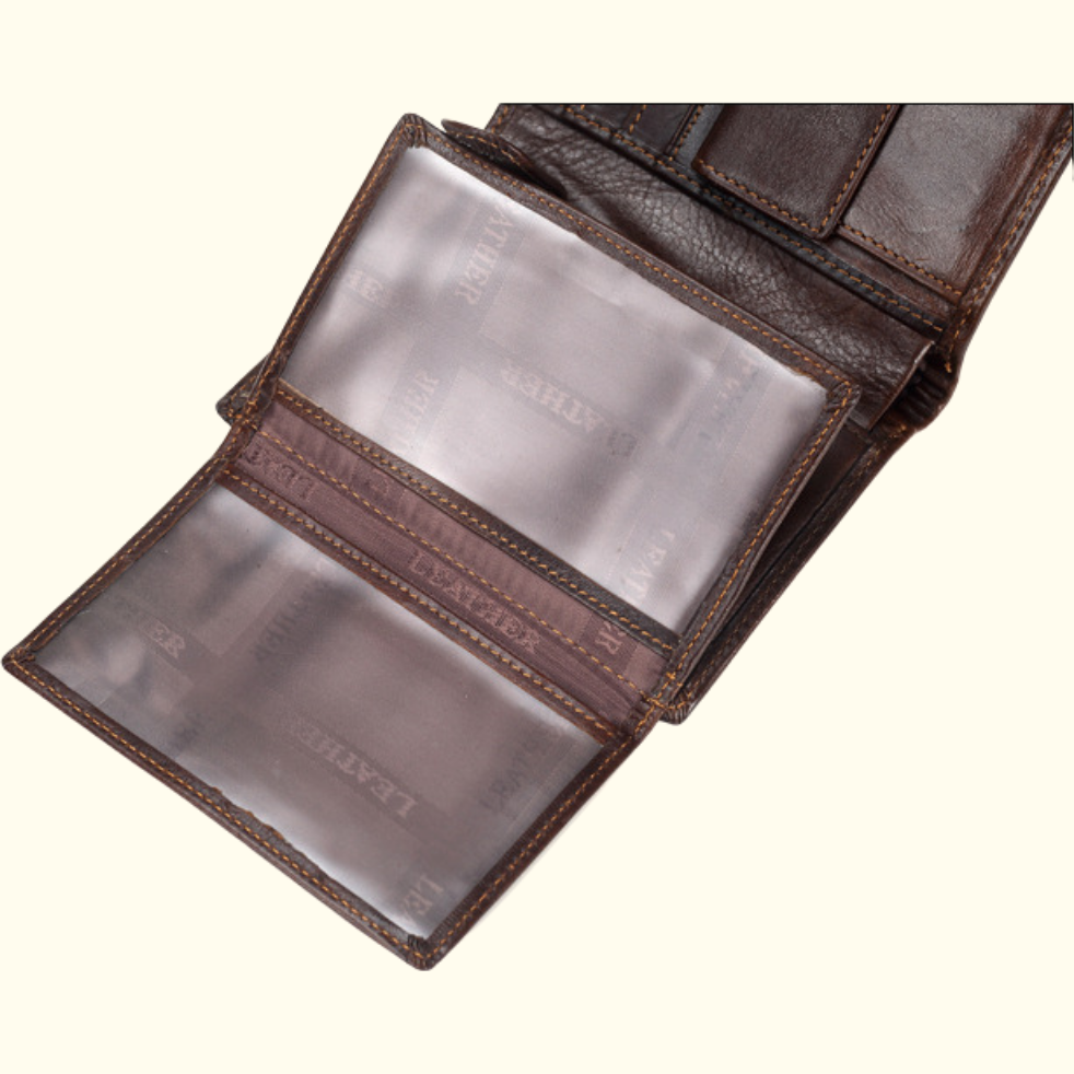 Full Grain Cowhide Leather Wallet