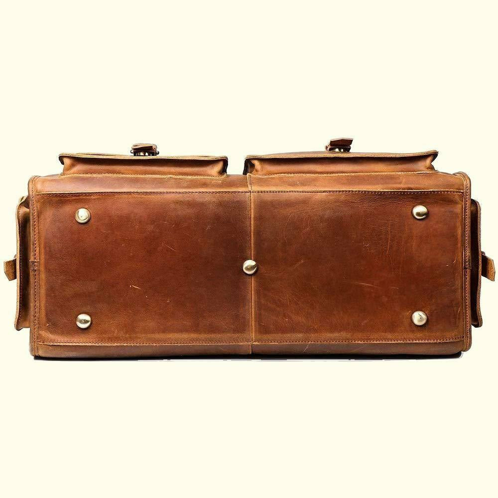 Jones Large Buffalo Leather Duffle Bag