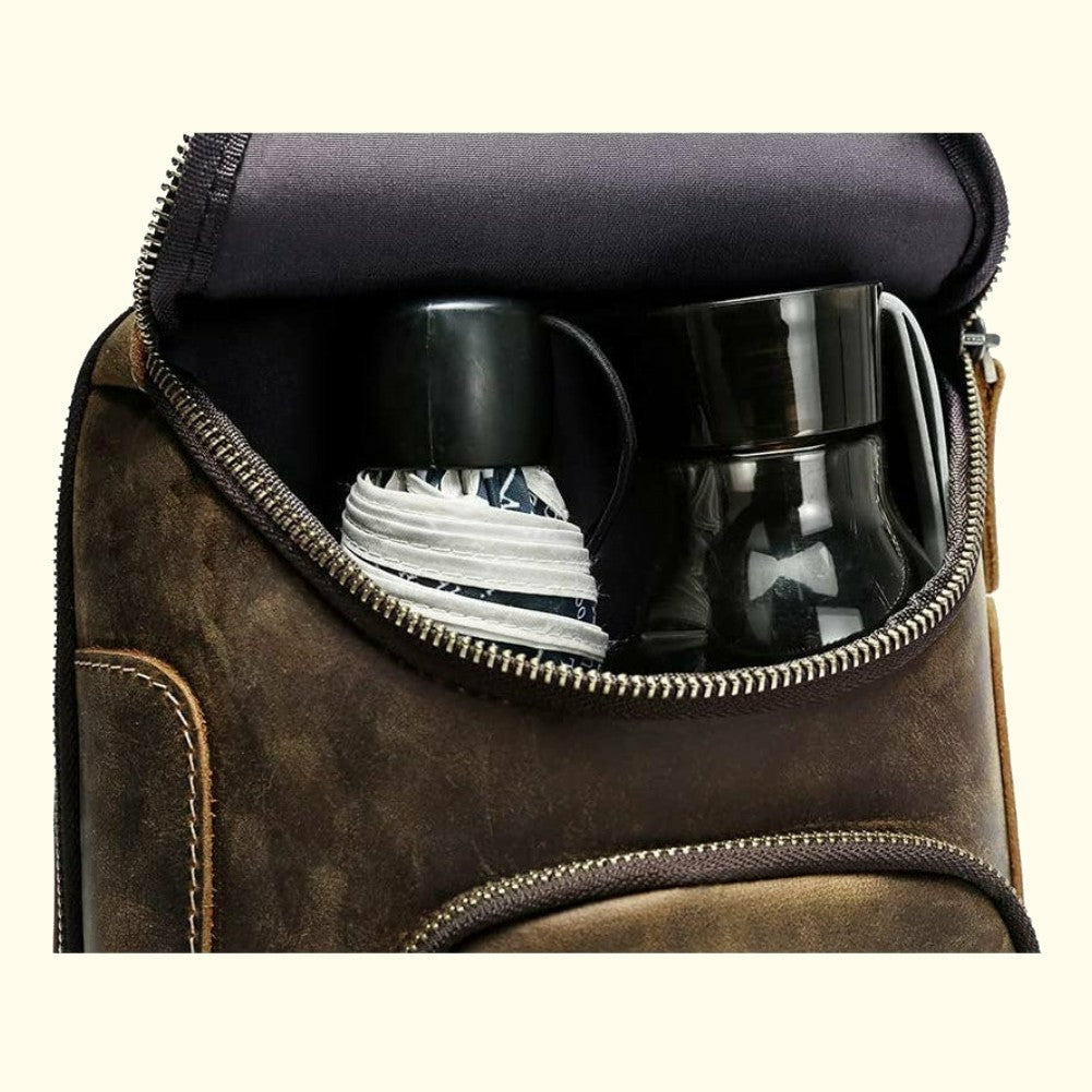 Tabasco Buffalo Leather Sling Bag