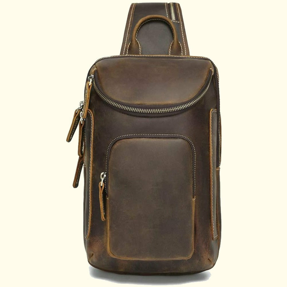 Tabasco Buffalo Leather Sling Bag