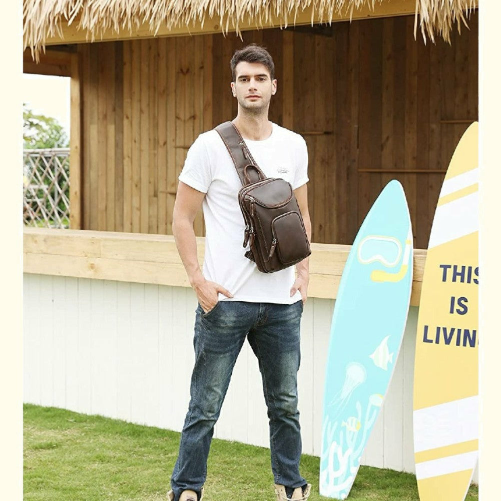 Tabasco Buffalo Leather Sling Bag