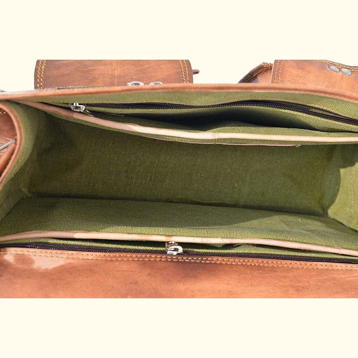 Top Grain Leather Briefcase Bag