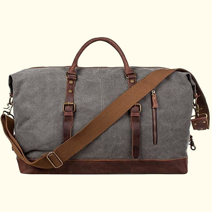 Brooklyn Canvas Overnight Carry-On Duffel Bag