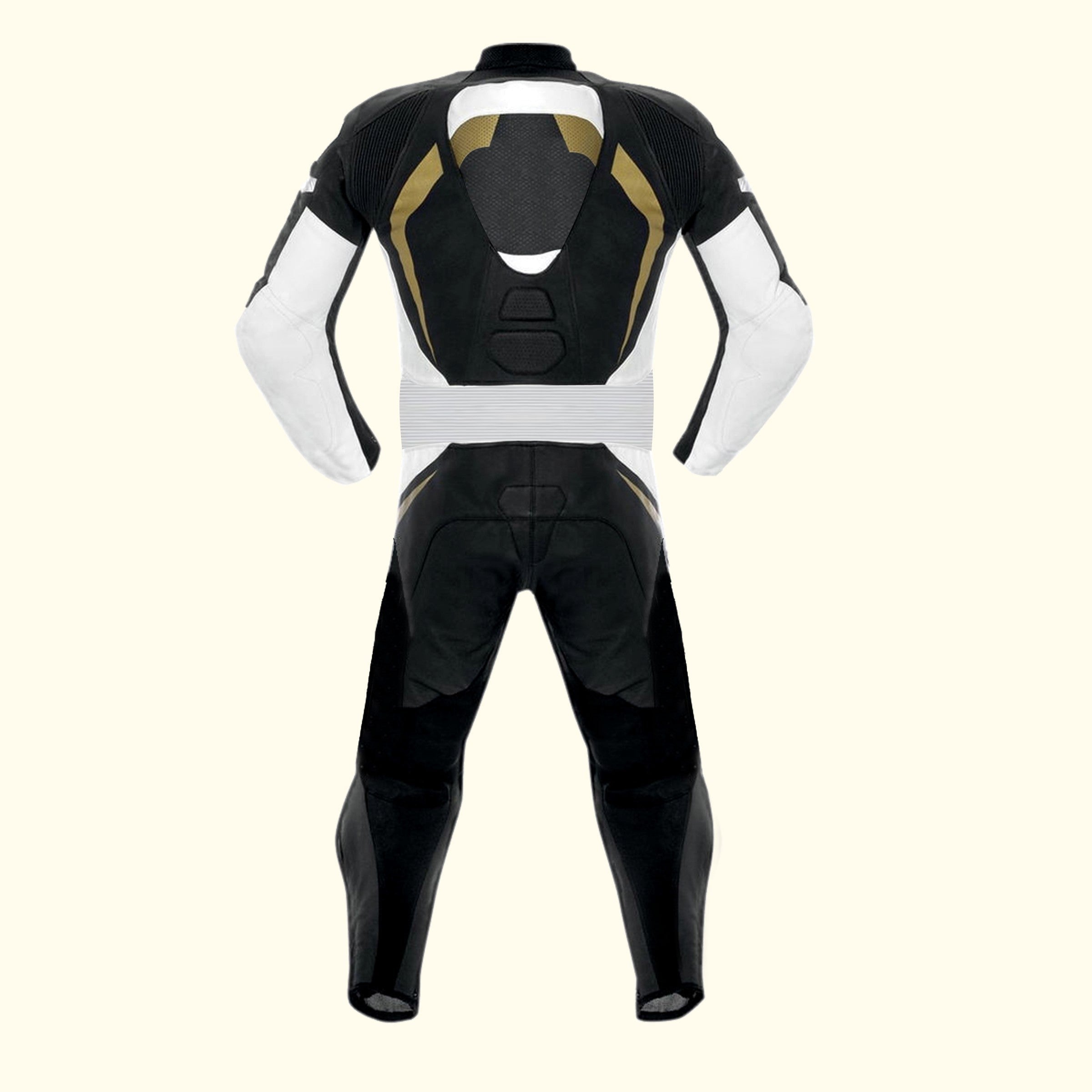 Silver Stallion | Leather Motorbike Suit