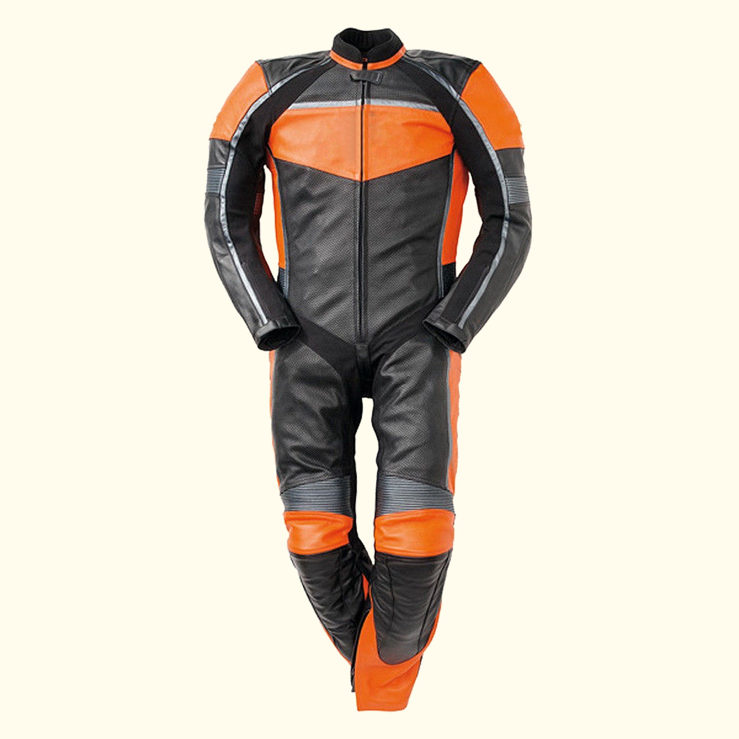 The Firefly | Leather Motorbike Bodysuit