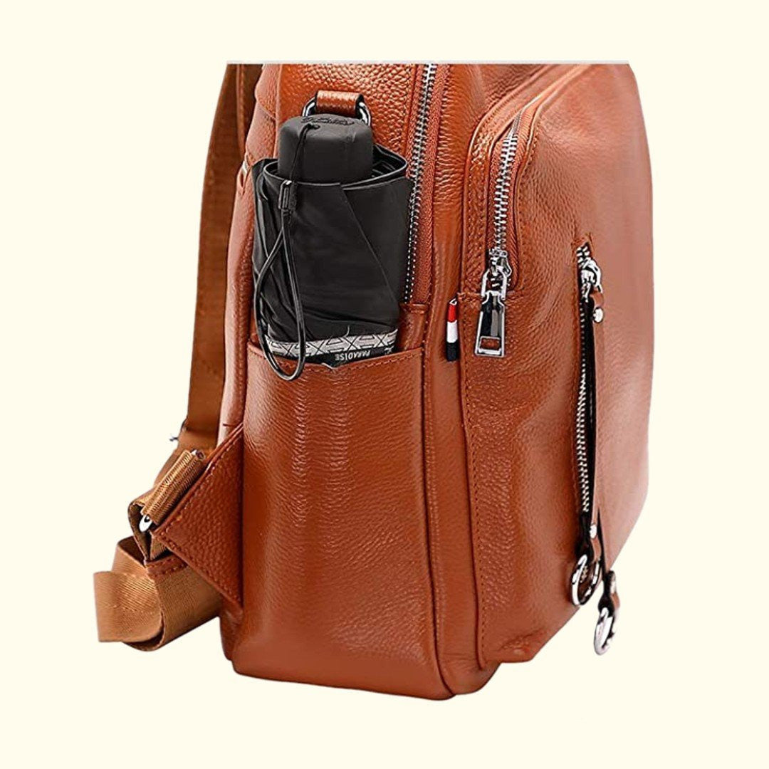 Madison Women Leather Backpack