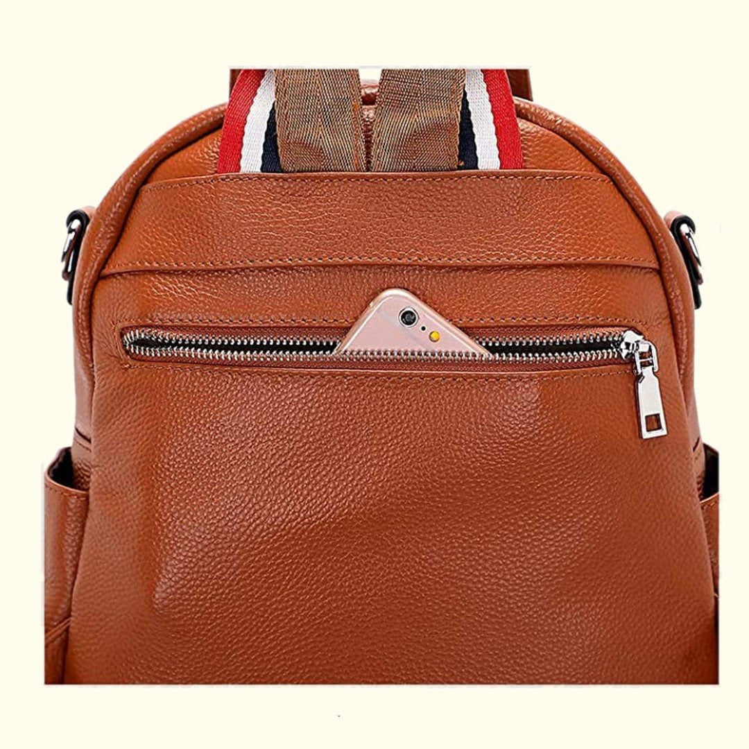 Madison Women Leather Backpack