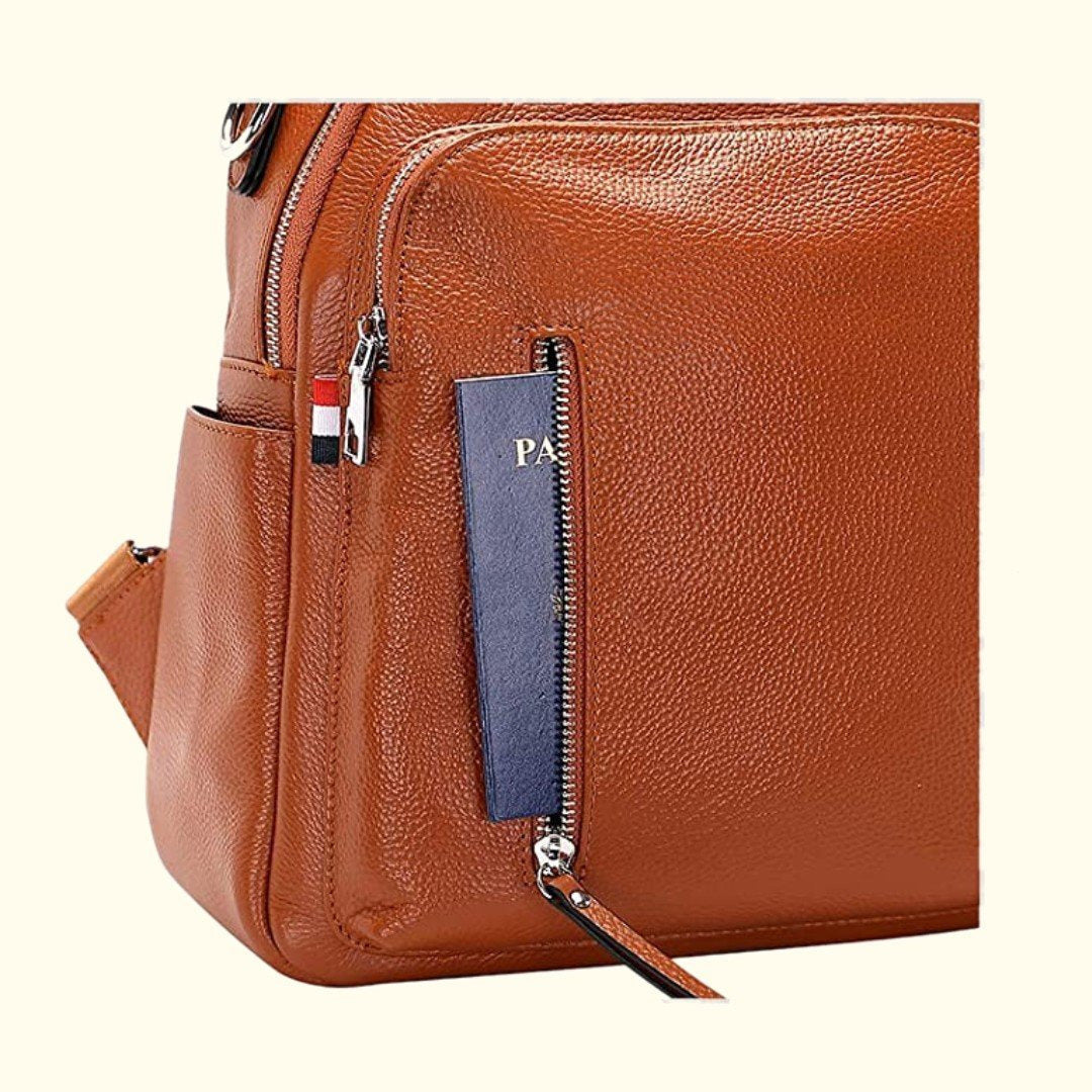 Madison Women Leather Backpack