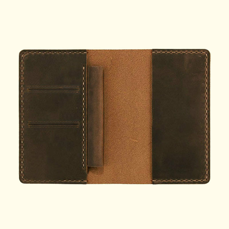 Basel Vintage Leather Notebook Holder