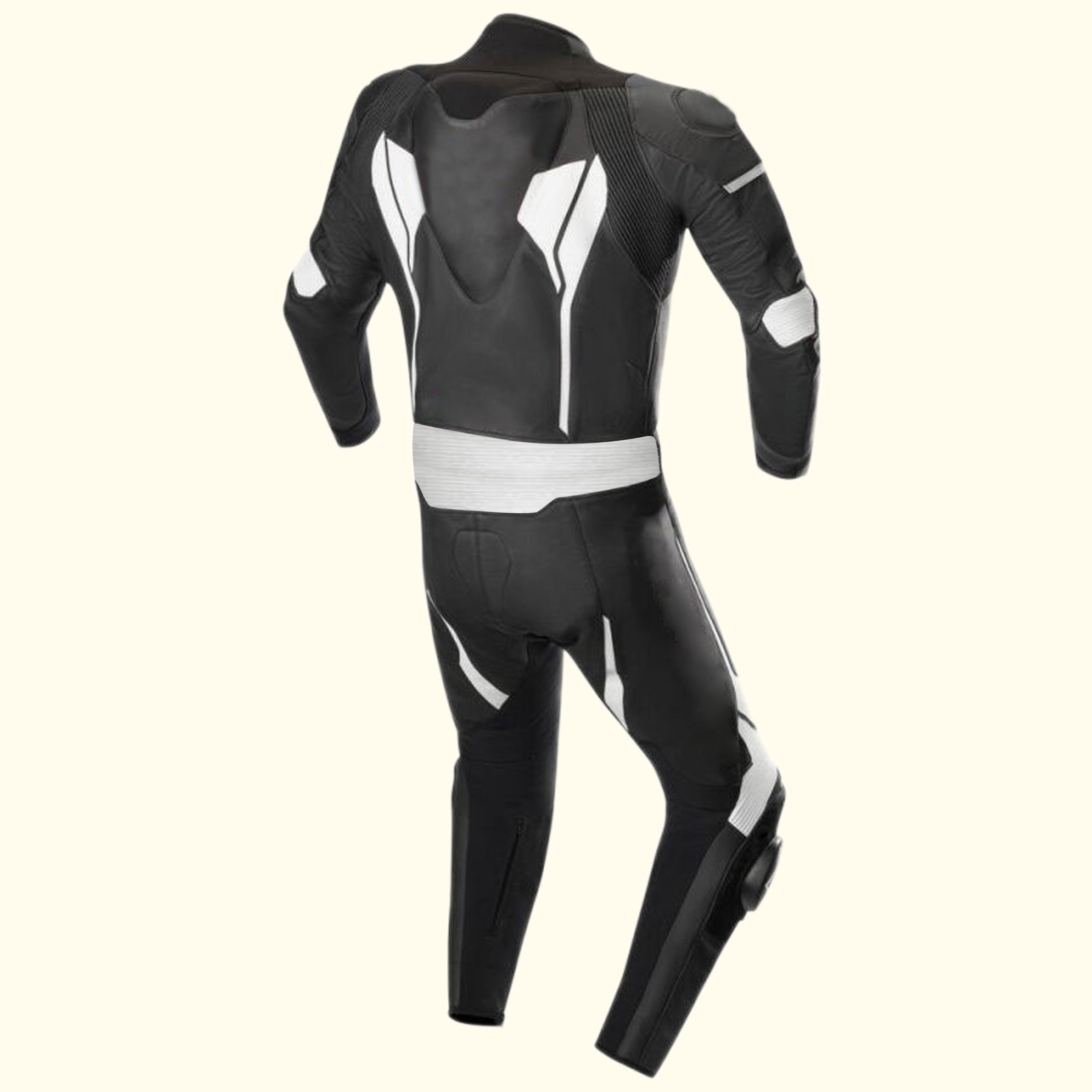Speedliner | Black Leather Motorbike Suit