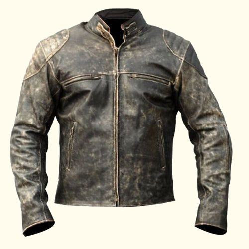 Vintage Buffalo Leather Jacket