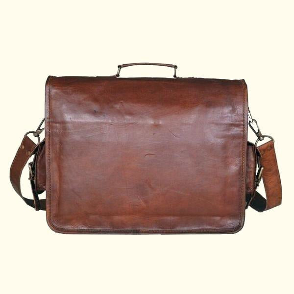 Vintage Leather Briefcase Bag