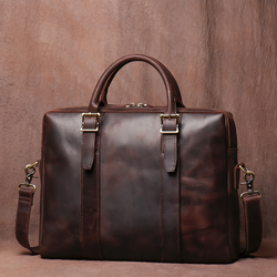 Vintage Leather Laptop Bag