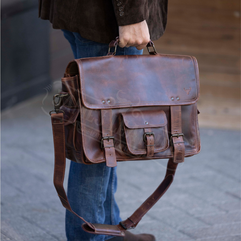 Legacy Water Buffalo Leather Bag