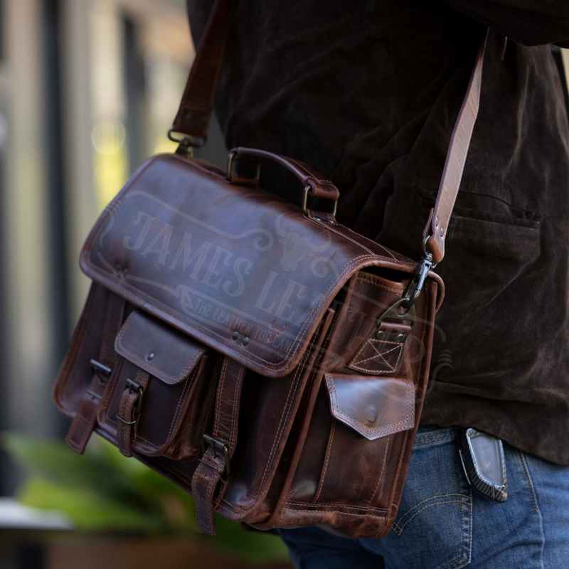 Legacy Water Buffalo Leather Bag