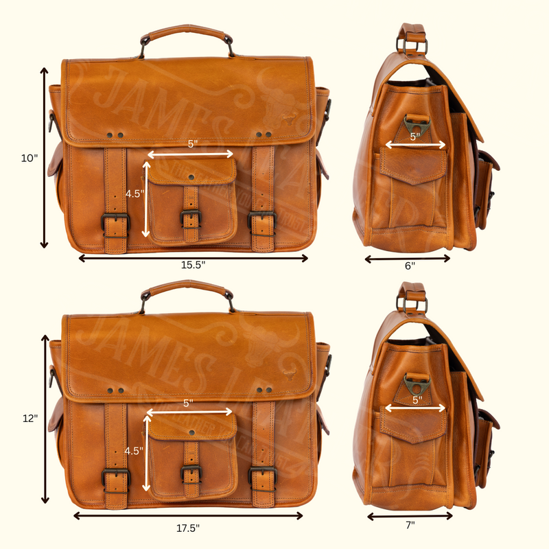 Bison Heritage Buffalo Leather Briefcase