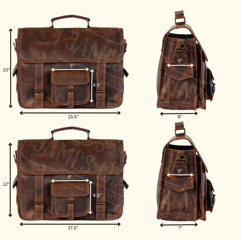 Legacy Water Buffalo Leather Bag