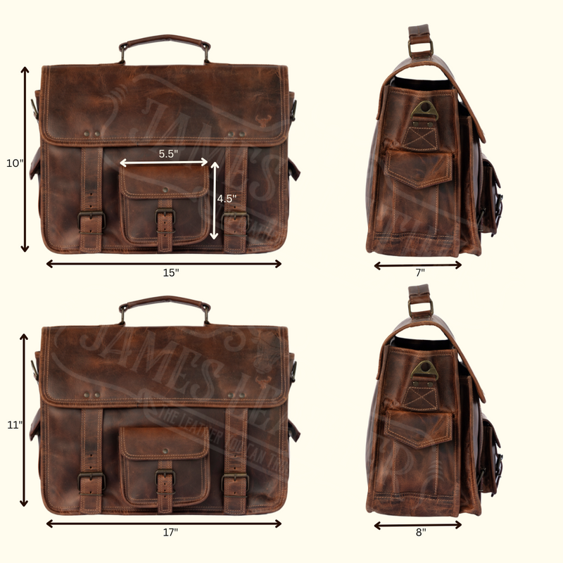 Legacy Water Buffalo Leather Bag