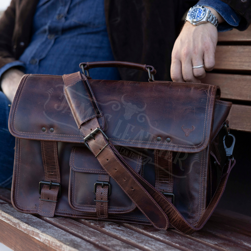 Legacy Water Buffalo Leather Bag