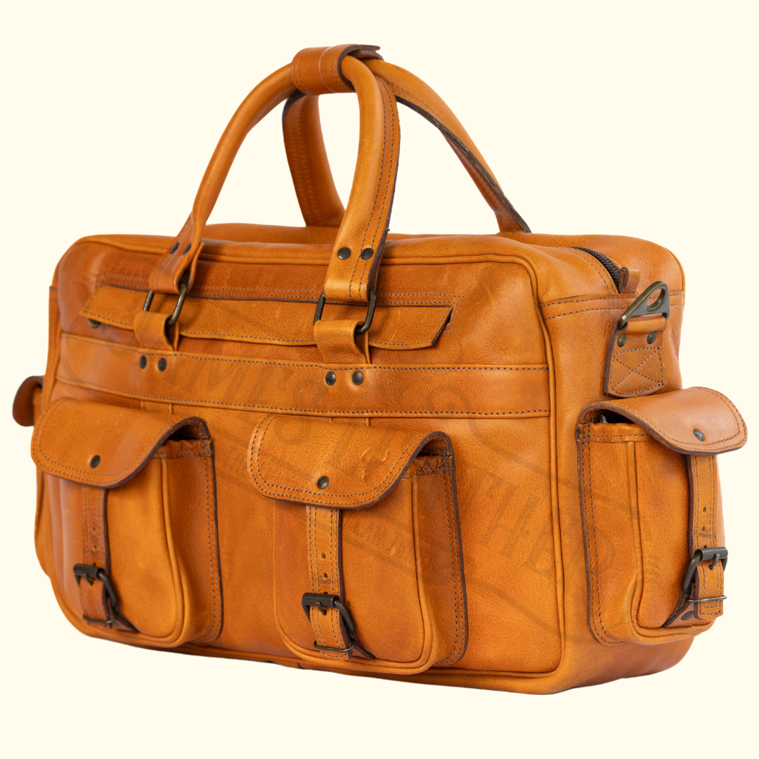 American Outlaw Pilot Leather Bag