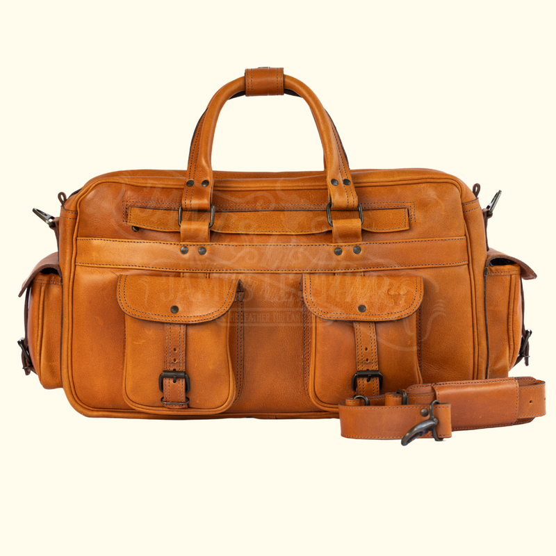 American Outlaw Pilot Leather Bag