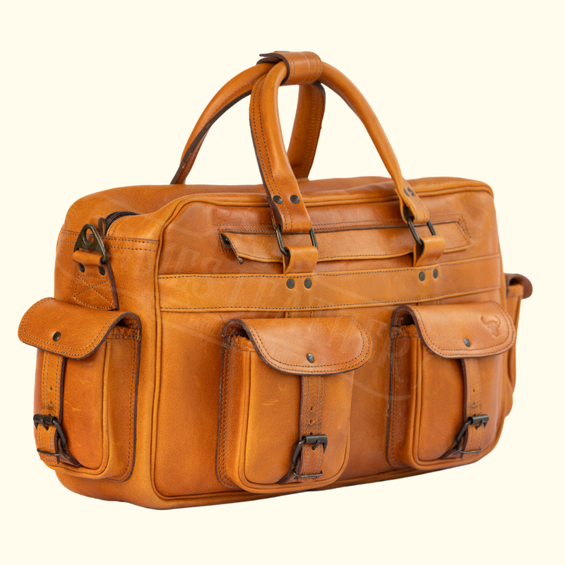 American Outlaw Pilot Leather Bag