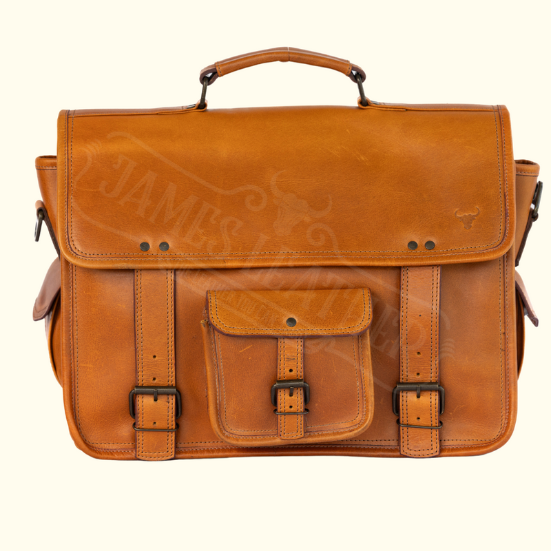 Bison Heritage Buffalo Leather Briefcase