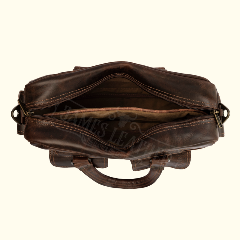 Buffalo Explorer Leather Briefcase