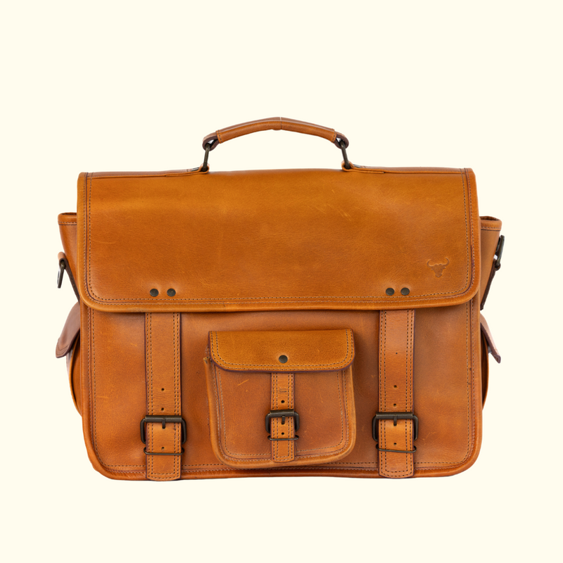 Bison Heritage Buffalo Leather Briefcase