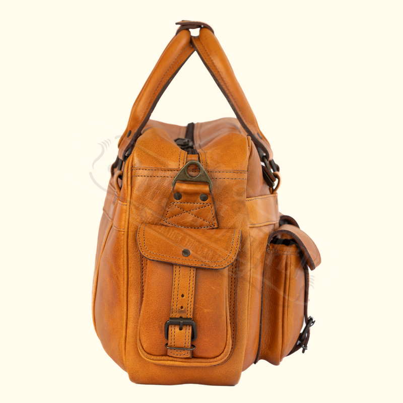 American Outlaw Pilot Leather Bag