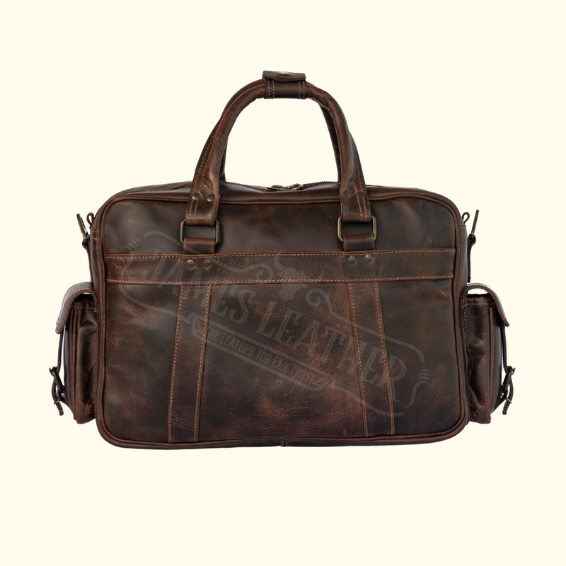 Buffalo Explorer Leather Briefcase