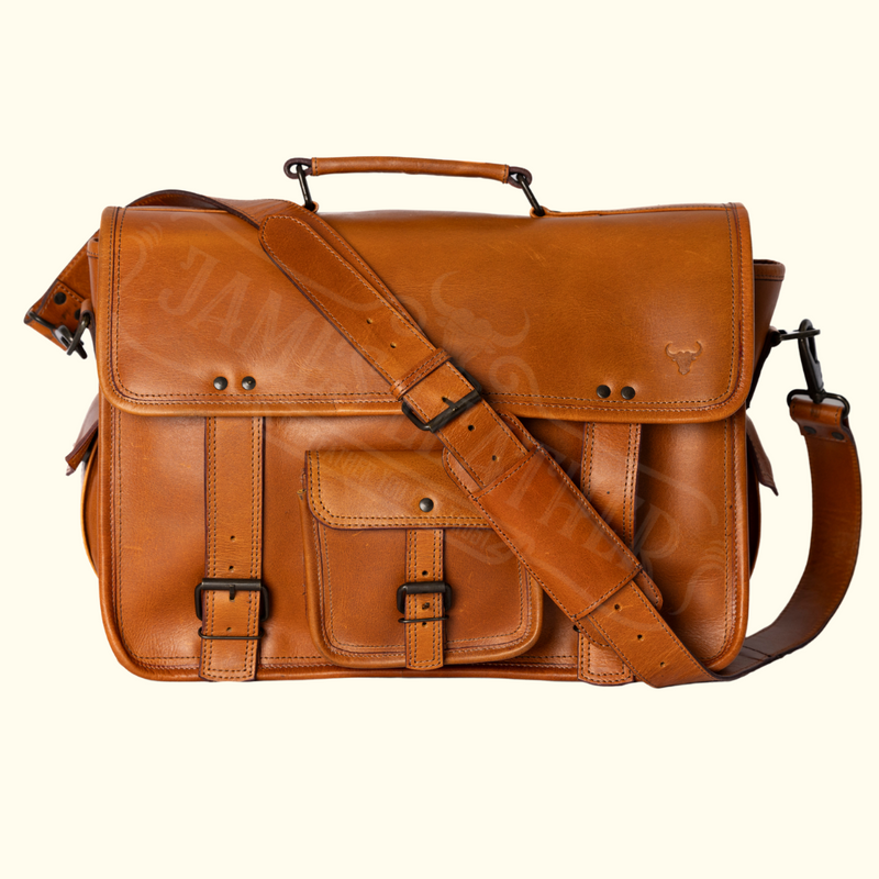 Bison Heritage Buffalo Leather Briefcase