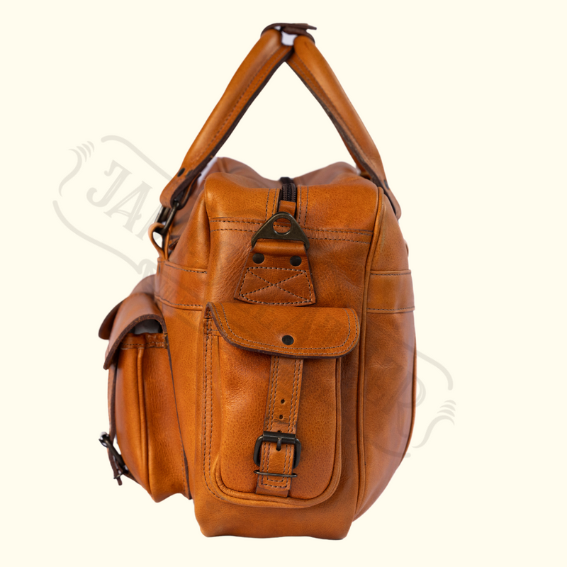 American Outlaw Pilot Leather Bag