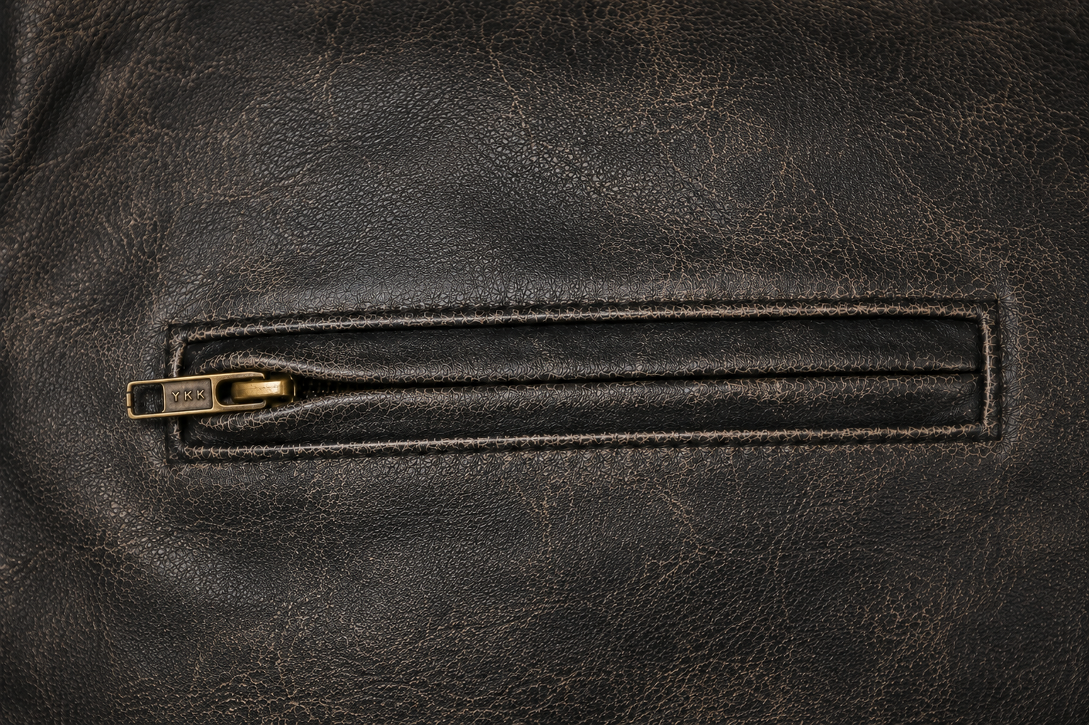 Vintage Buffalo Leather Jacket