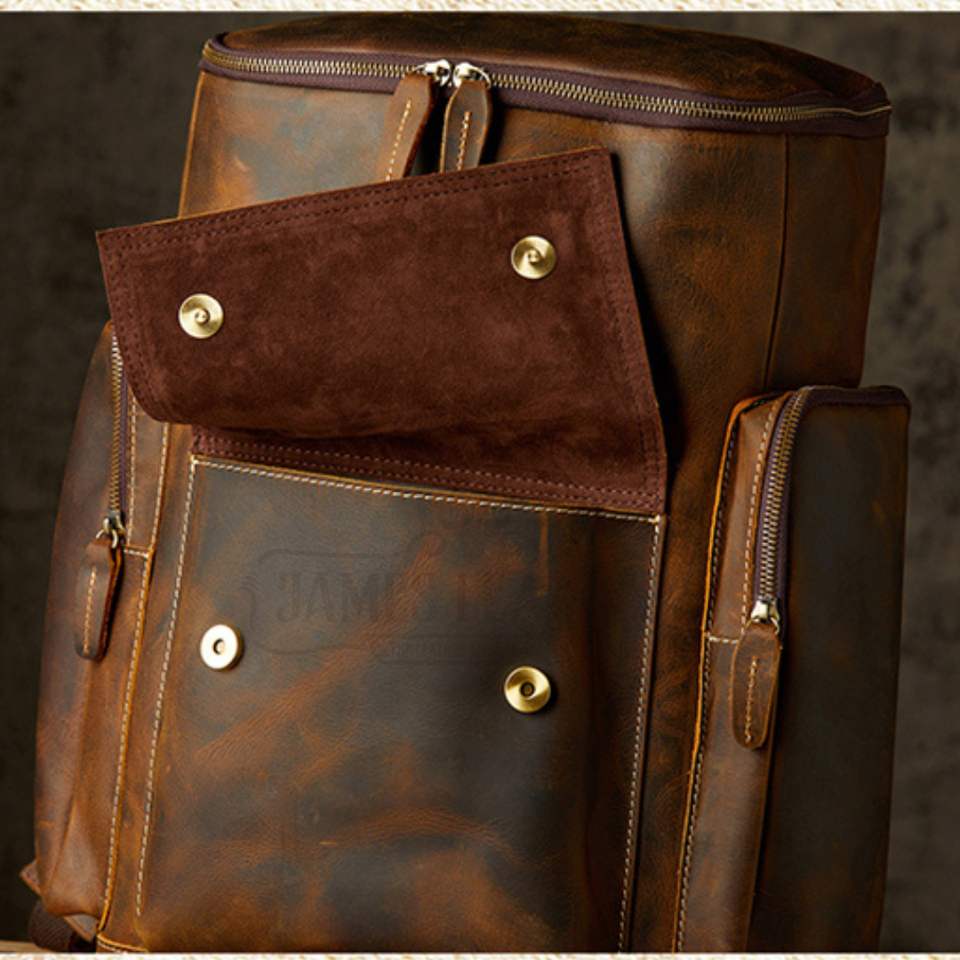 Rustique Roamer Leather Backpack