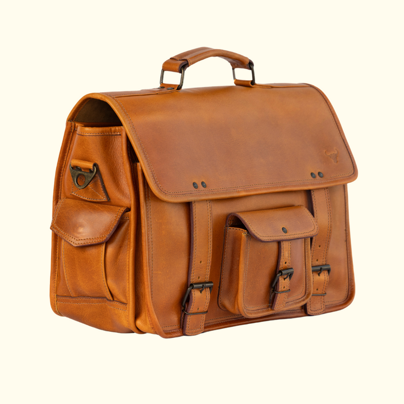 Bison Heritage Buffalo Leather Briefcase