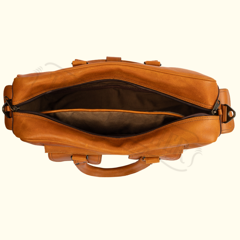 American Outlaw Pilot Leather Bag