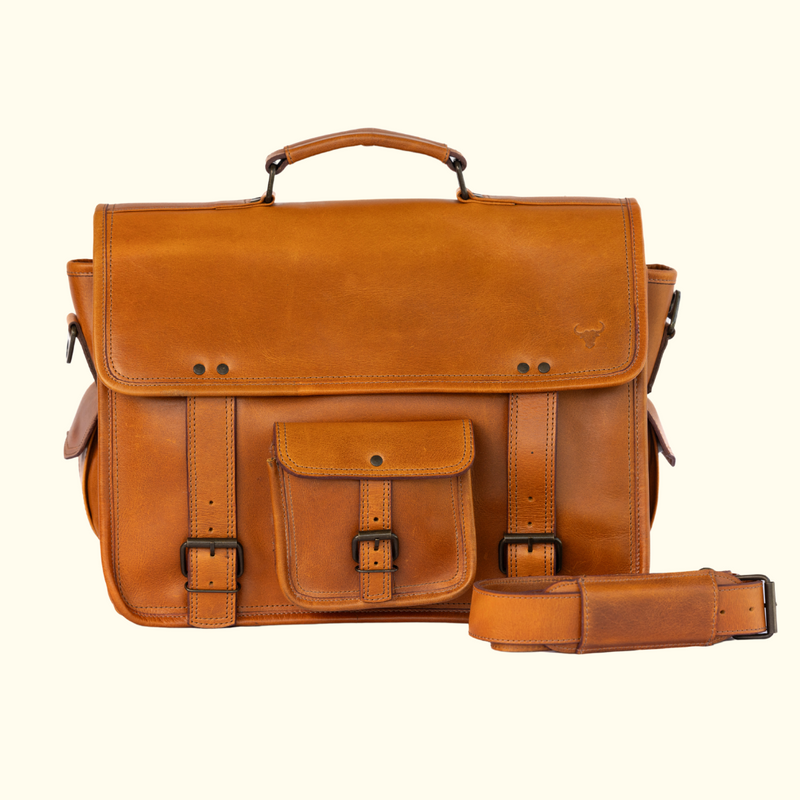 Bison Heritage Buffalo Leather Briefcase