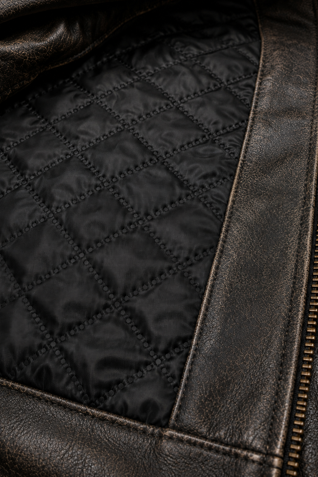 Vintage Buffalo Leather Jacket