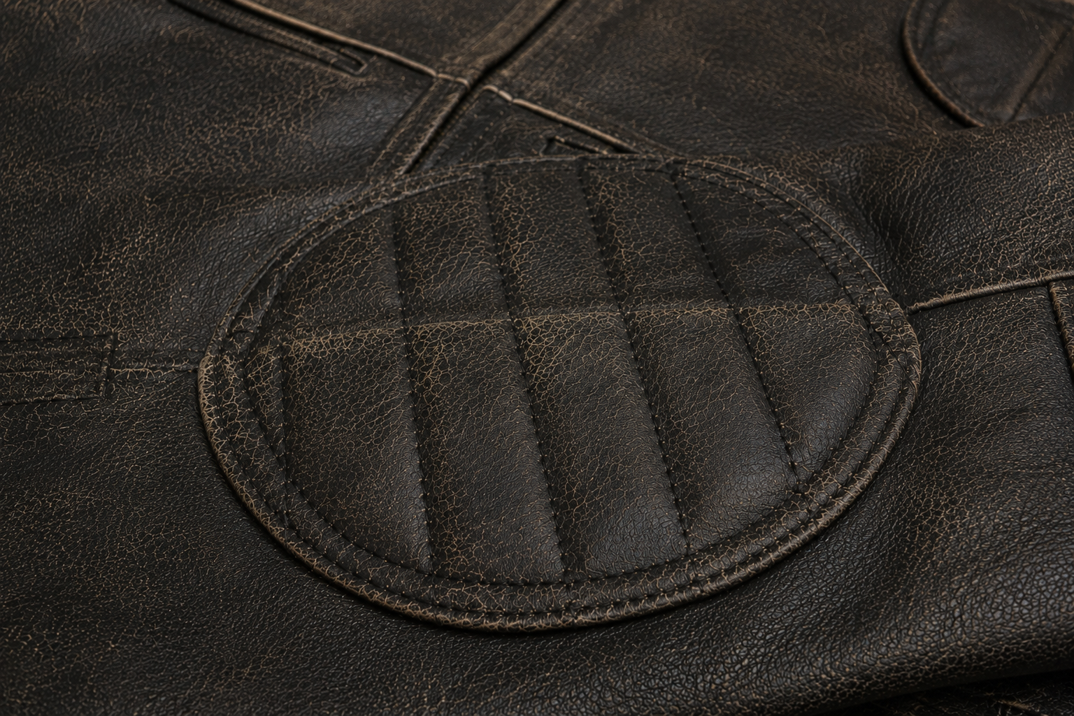 Vintage Buffalo Leather Jacket