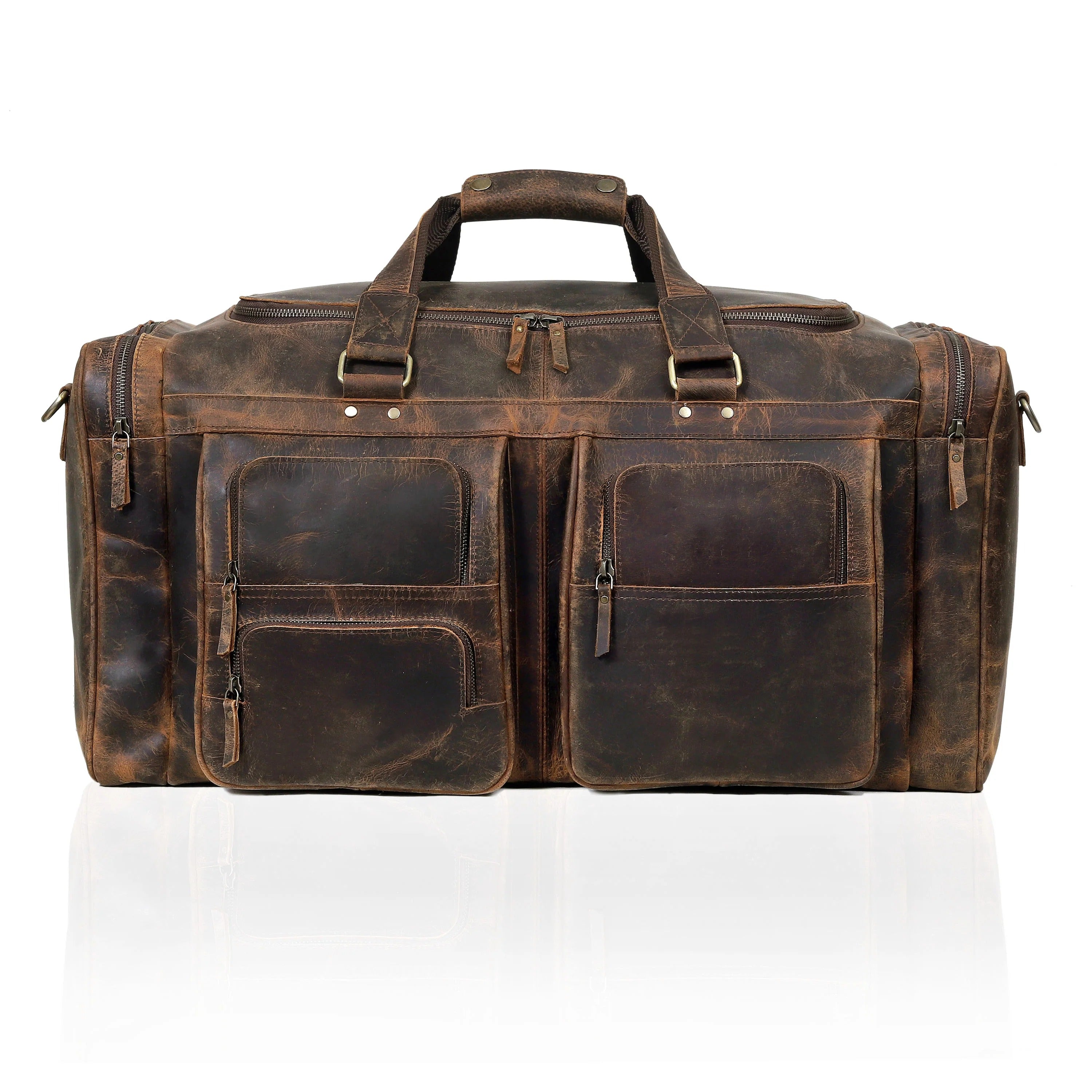 Artisan Buffalo Leather Duffel